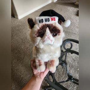 Ho ho no grumpy cat plush